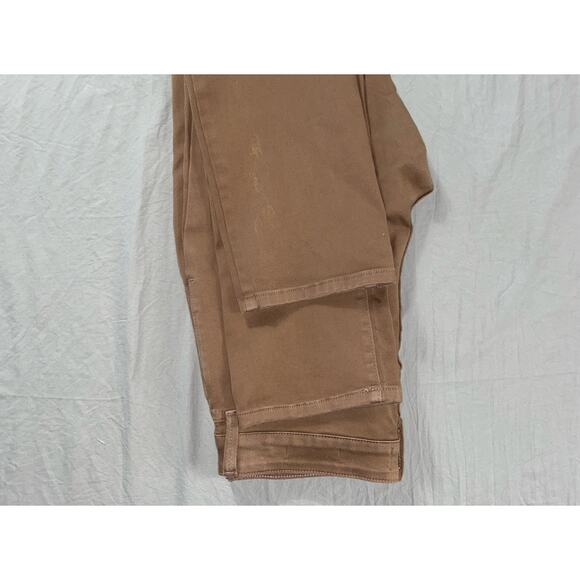 NYDJ Lift/Tuck USA Made Sheri Slim Sateen Jeans. Brown, Women's 6P. GUC!! - Picture 4 of 9